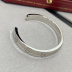 ¡®Twinkle jewelry¡¯LOVE BRACELET 6.1MM 1 DIAMOND OPEN CUFF
