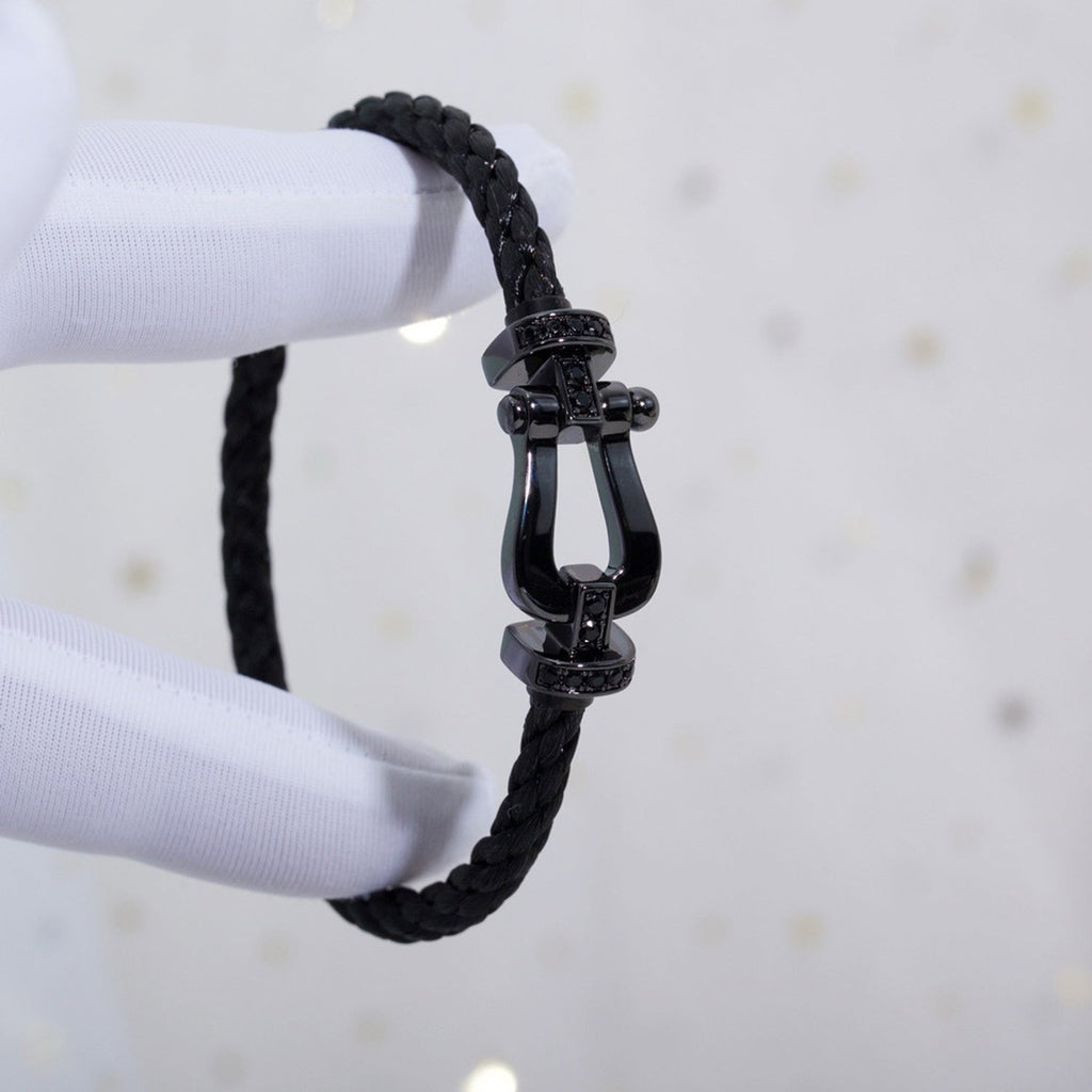 ¡®Twinkle jewelry¡¯FORCE LARGE SERIES HORSESHOE BLACK SAMURAI BRACELET