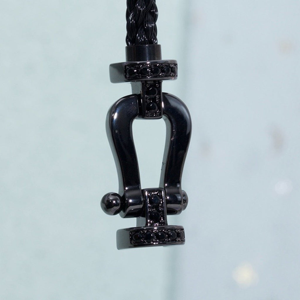 ¡®Twinkle jewelry¡¯FORCE LARGE SERIES HORSESHOE BLACK SAMURAI BRACELET