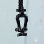 ¡®Twinkle jewelry¡¯FORCE LARGE SERIES HORSESHOE BLACK SAMURAI BRACELET