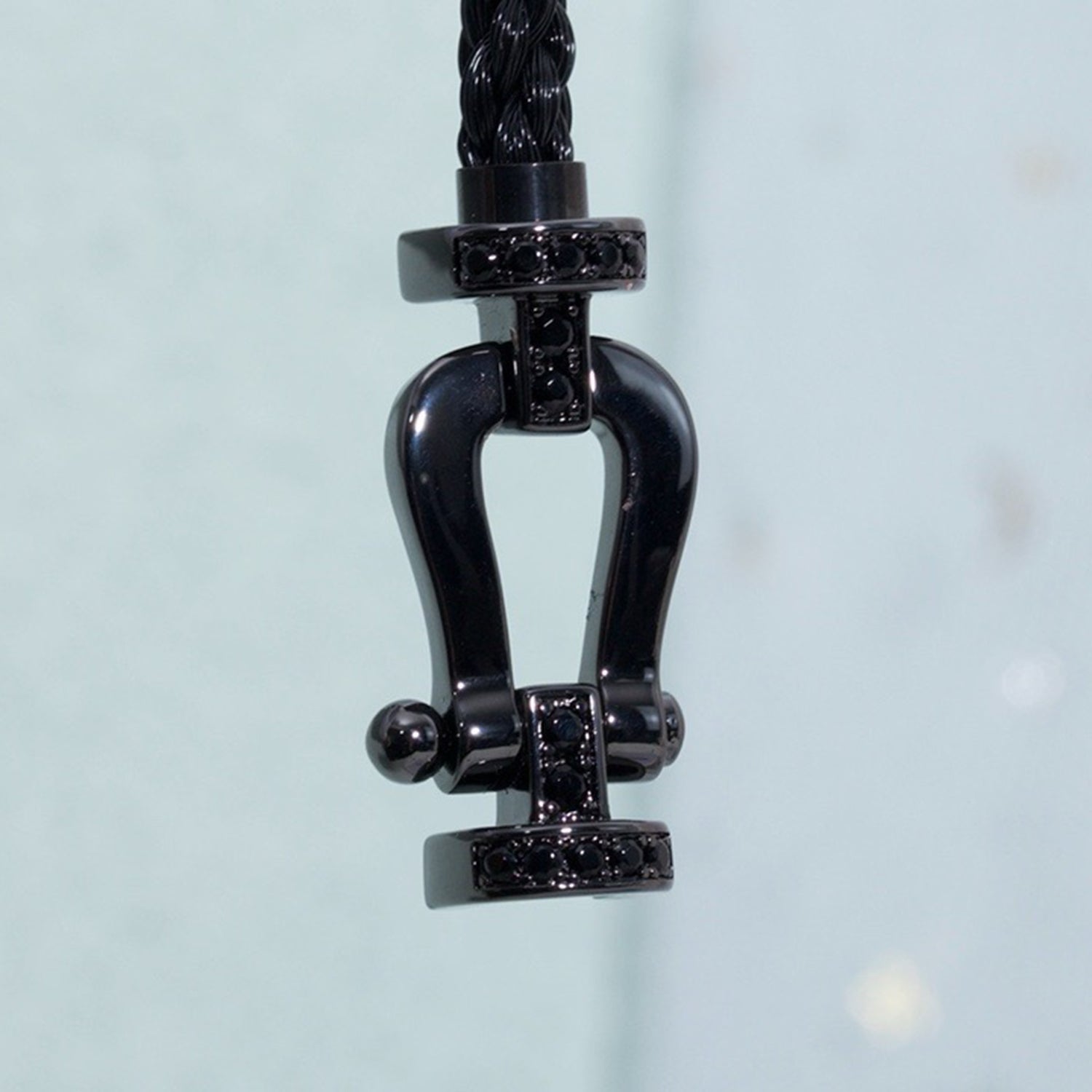 ¡®Twinkle jewelry¡¯FORCE LARGE SERIES HORSESHOE BLACK SAMURAI BRACELET