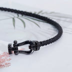 ¡®Twinkle jewelry¡¯FORCE LARGE SERIES HORSESHOE BLACK SAMURAI BRACELET