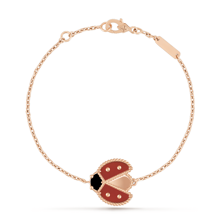 ¡®Twinkle jewelry¡¯LUCKY SPRING 1 MOTIF PINK GOLD BRACELET