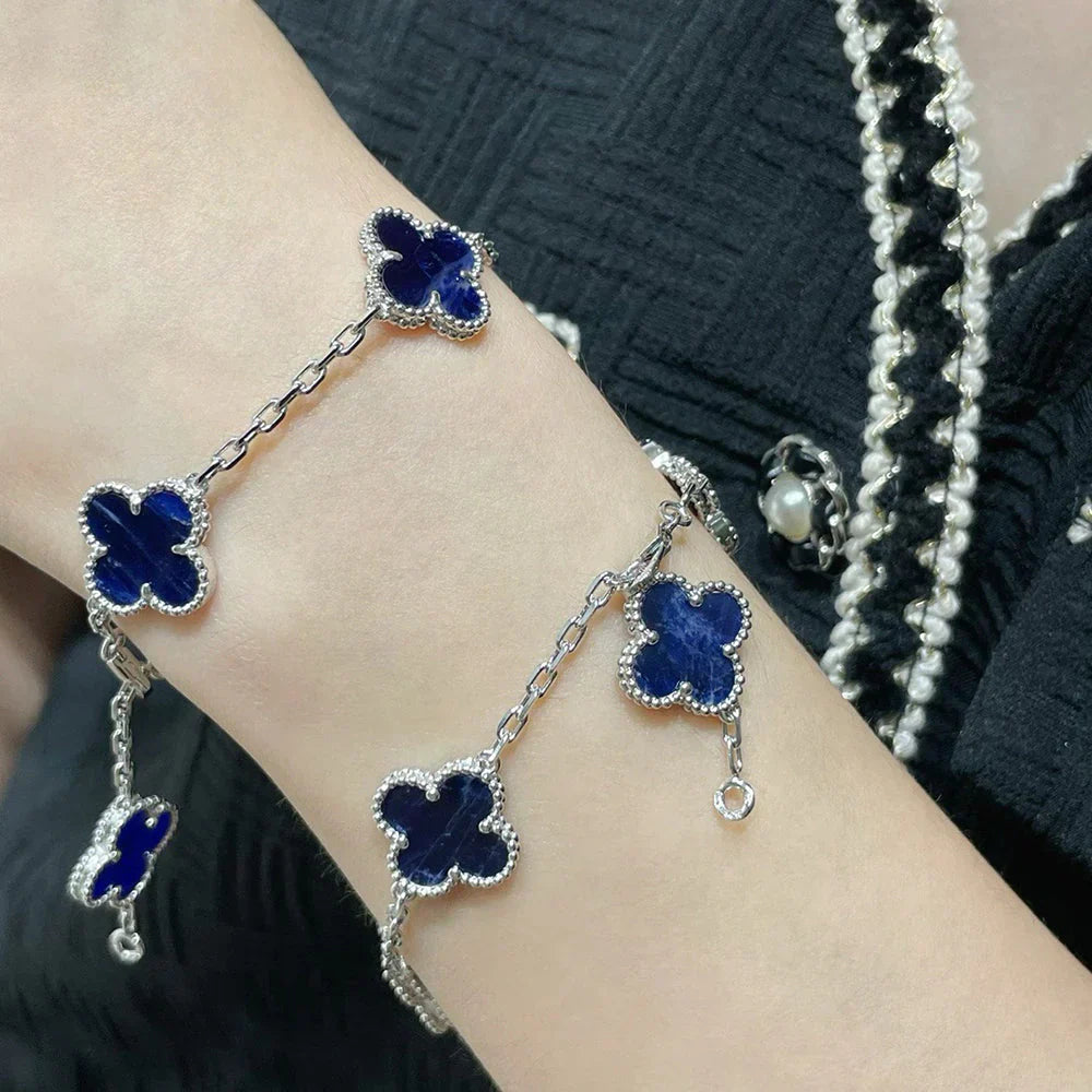 [Twinkle jewelry]New CLOVER 5 MOTIF PIETERSITE BRACELET COLLECTION