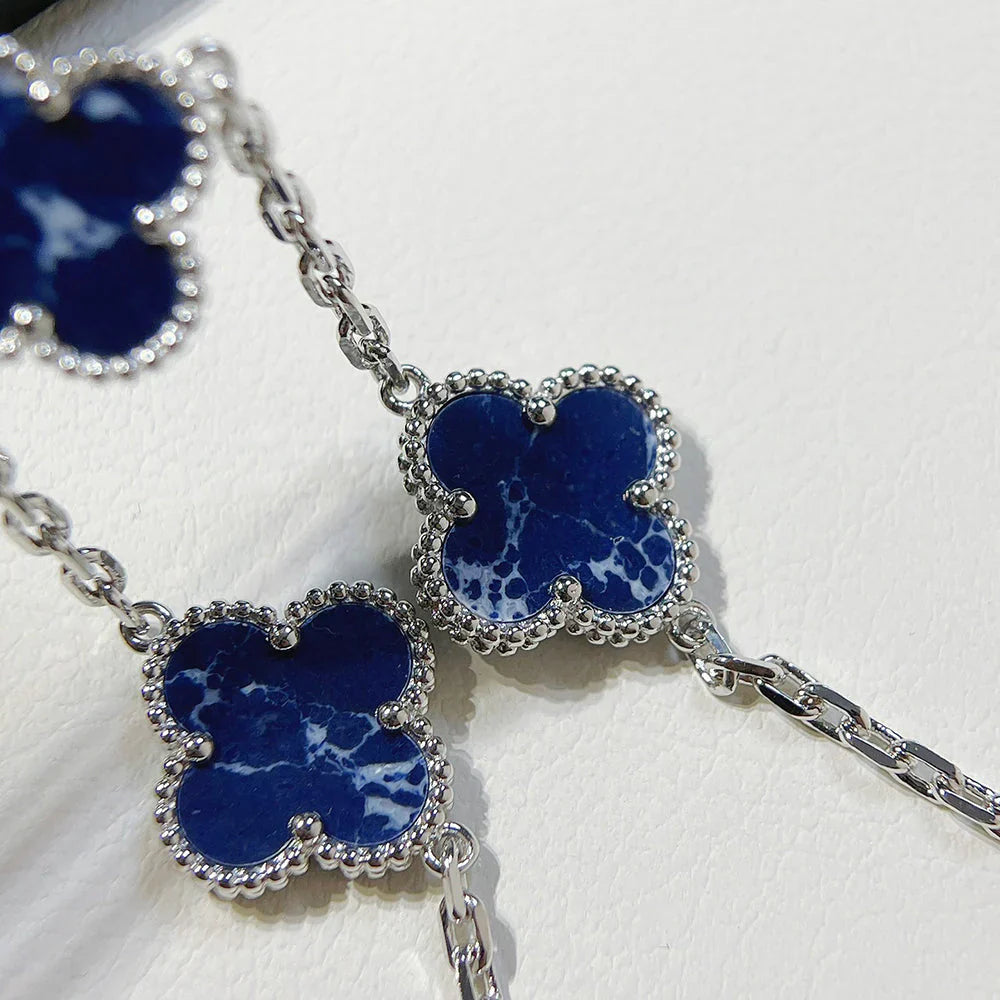 [Twinkle jewelry]New CLOVER 5 MOTIF PIETERSITE BRACELET COLLECTION