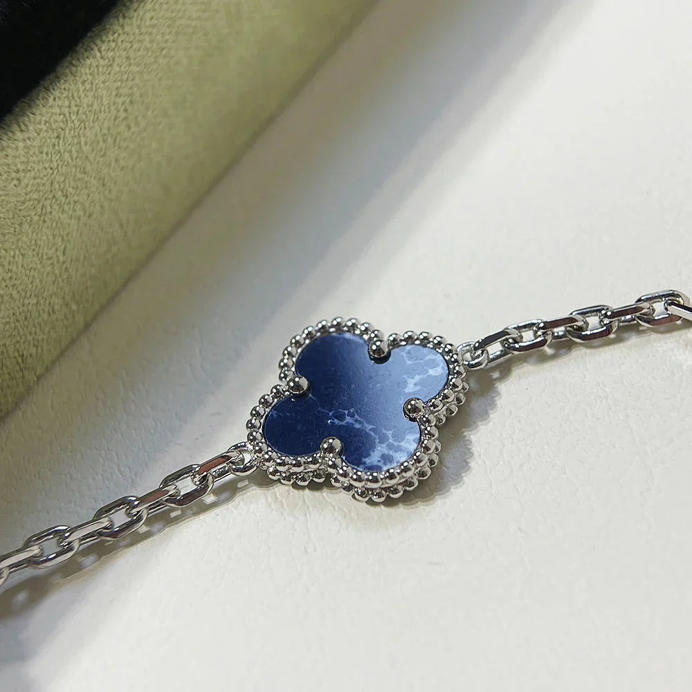 [Twinkle jewelry]New CLOVER 5 MOTIF PIETERSITE BRACELET COLLECTION