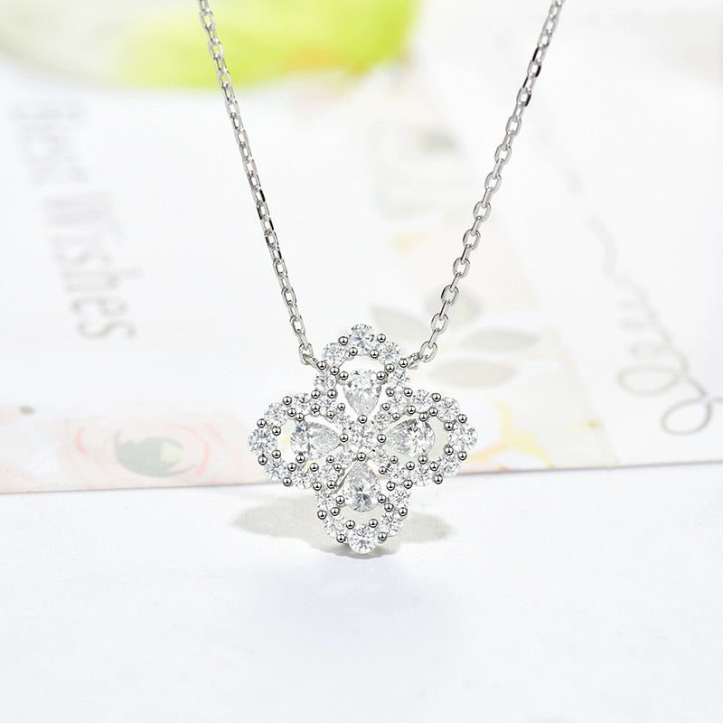 ¡®Twinkle jewelry¡¯LOOP NECKLACE FULL MOTIF DIAMOND 16MM MULTIPLE COLORS