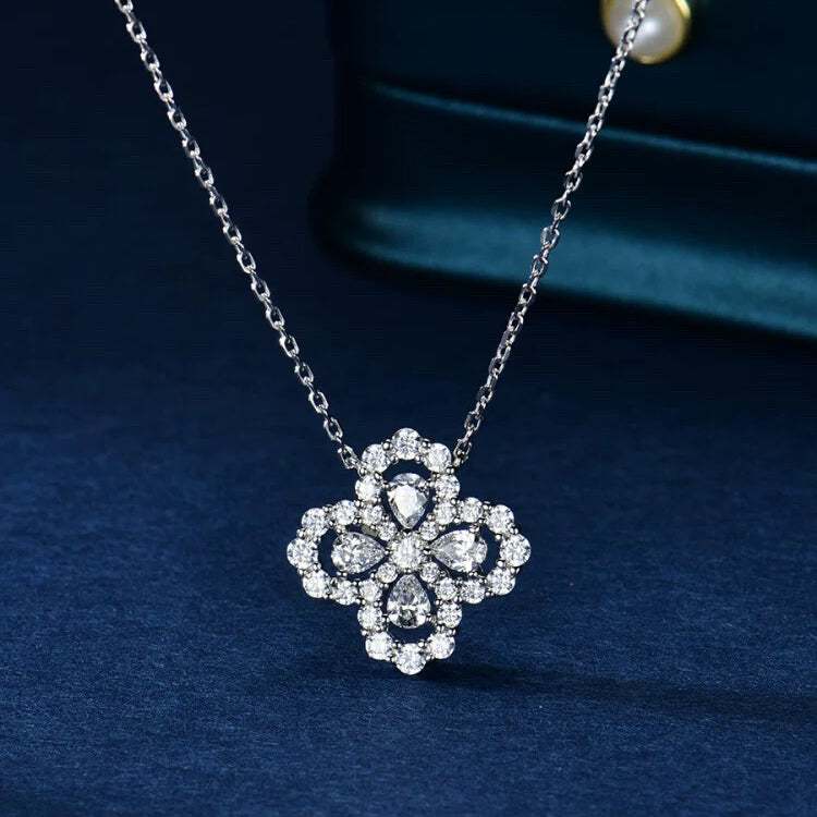¡®Twinkle jewelry¡¯LOOP NECKLACE FULL MOTIF DIAMOND 16MM MULTIPLE COLORS