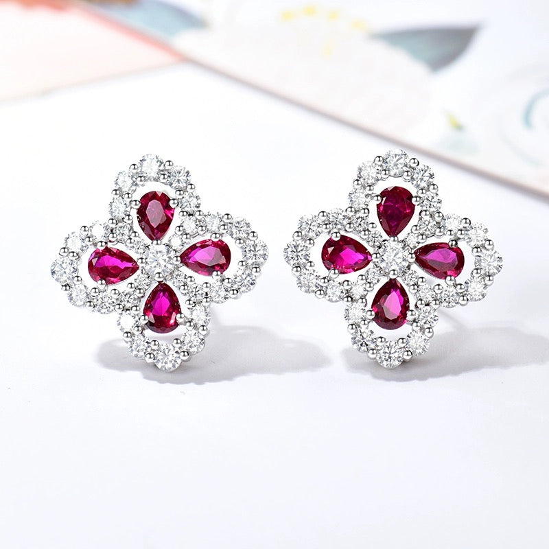 ¡®Twinkle jewelry¡¯LOOP EARRINGS FULL MOTIF DIAMOND 16MM