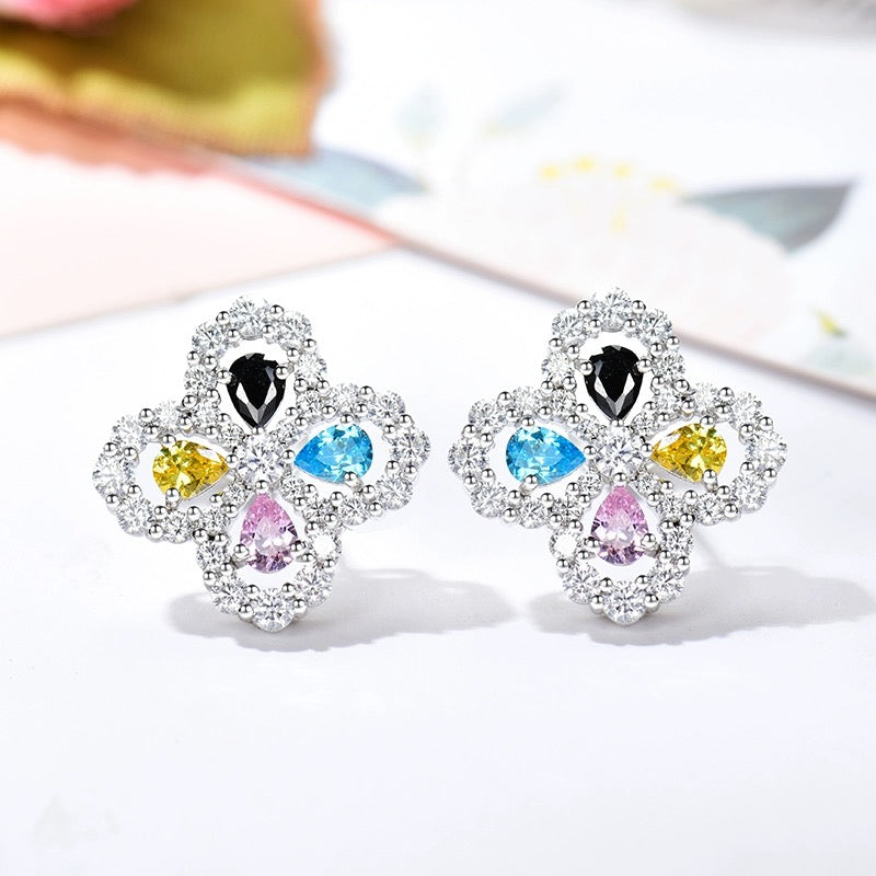 ¡®Twinkle jewelry¡¯LOOP EARRINGS FULL MOTIF DIAMOND 16MM