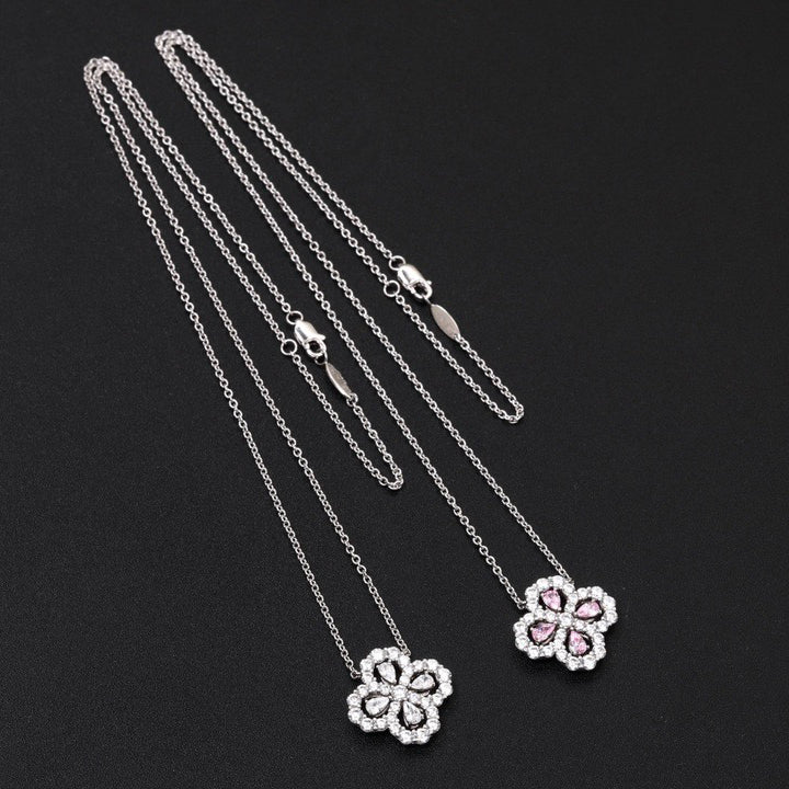¡®Twinkle jewelry¡¯LOOP NECKLACE FULL MOTIF DIAMOND 16MM MULTIPLE COLORS