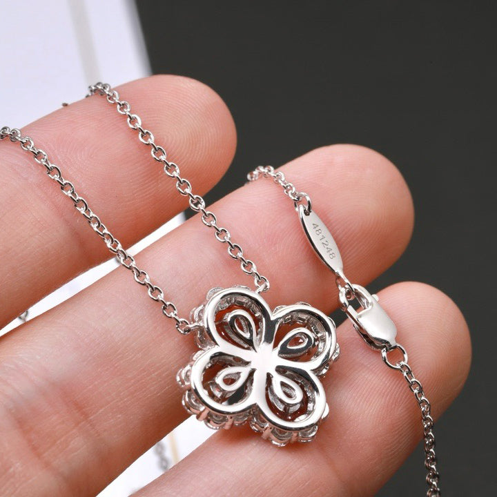 ¡®Twinkle jewelry¡¯LOOP NECKLACE FULL MOTIF DIAMOND 16MM MULTIPLE COLORS
