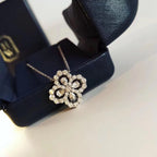 ¡®Twinkle jewelry¡¯LOOP NECKLACE FULL MOTIF DIAMOND 16MM MULTIPLE COLORS