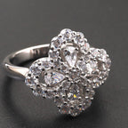 ¡®Twinkle jewelry¡¯LOOP RING FULL MOTIF DIAMOND 16MM SILVE