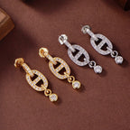¡®Twinkle jewelry¡¯HM CHAINE DIAMOND EARRINGS