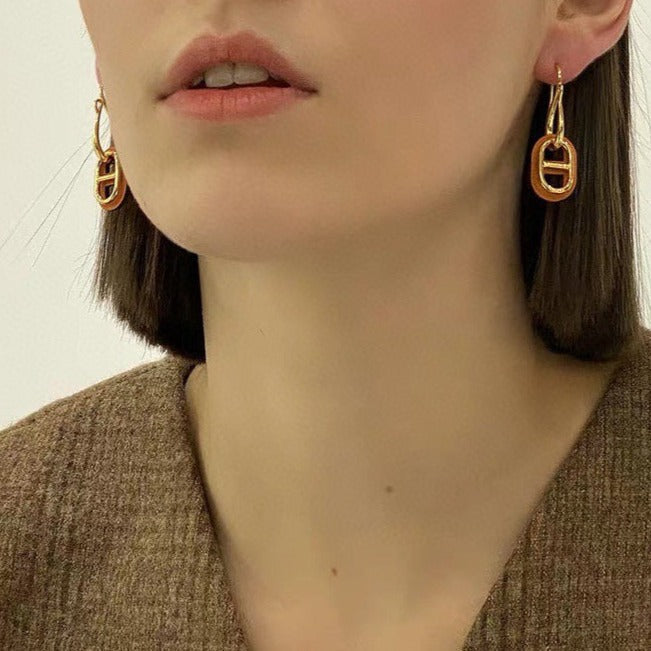 ¡®Twinkle jewelry¡¯HM O'MAILLON GOLD EARRINGS