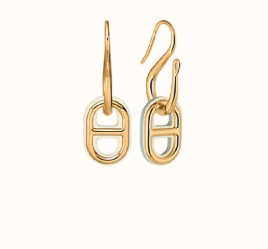 ¡®Twinkle jewelry¡¯HM O'MAILLON GOLD EARRINGS