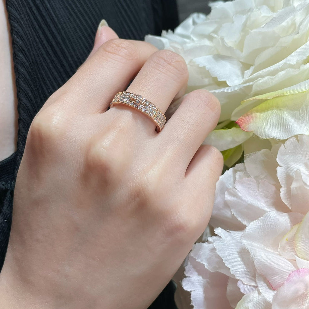 ¡®Twinkle jewelry¡¯KELLY PINK GOLD DIAMOND RING