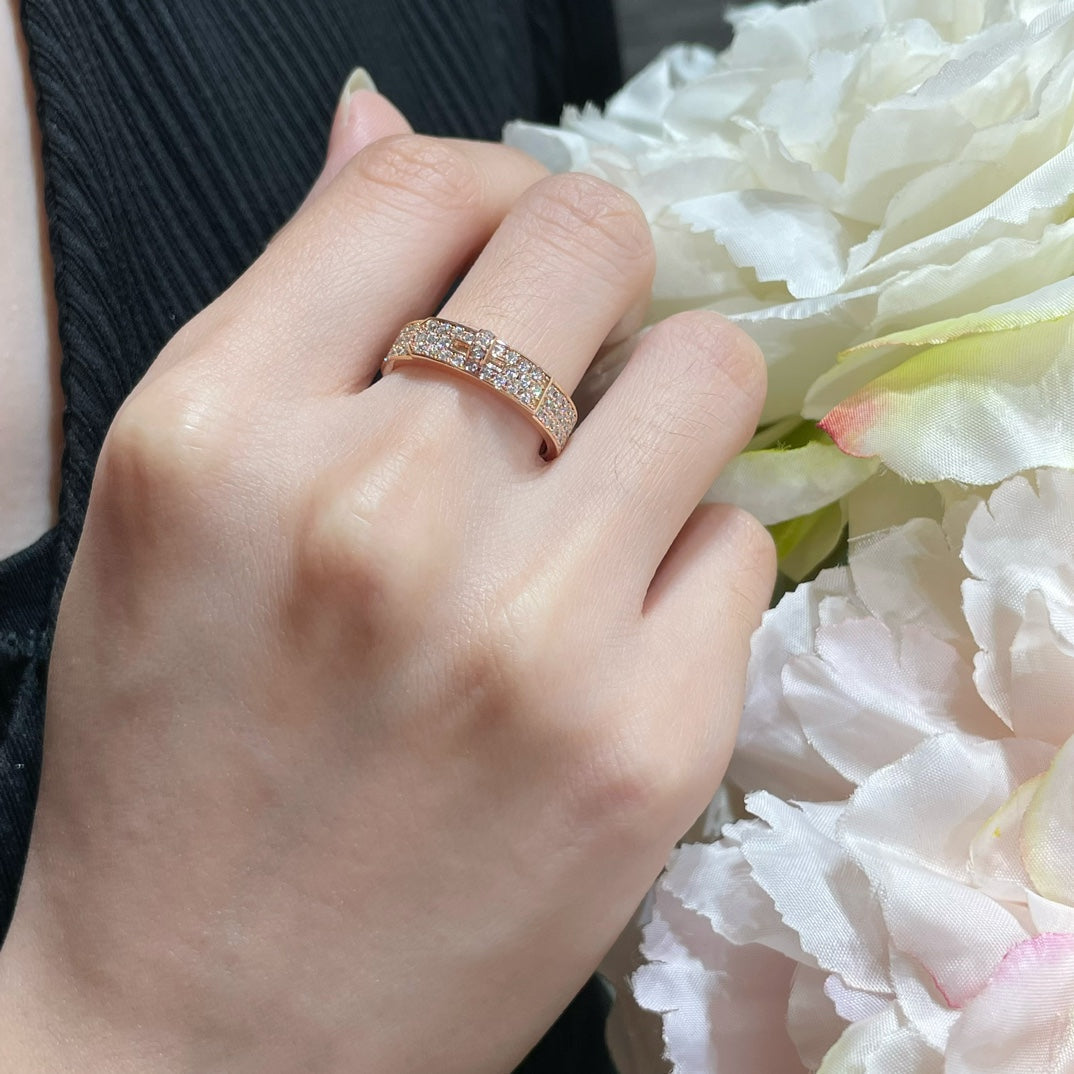 ¡®Twinkle jewelry¡¯KELLY PINK GOLD DIAMOND RING