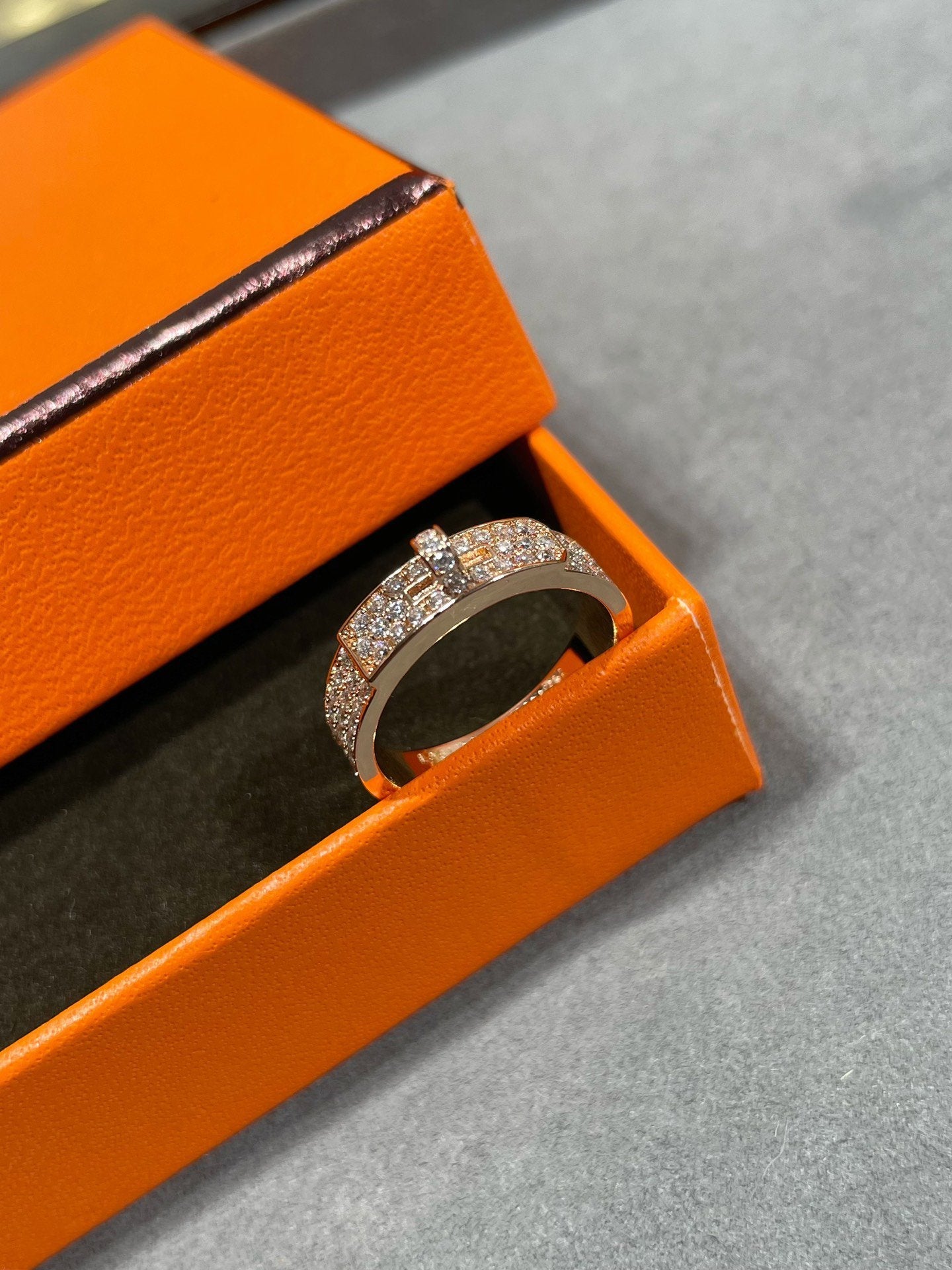 ¡®Twinkle jewelry¡¯KELLY PINK GOLD DIAMOND RING