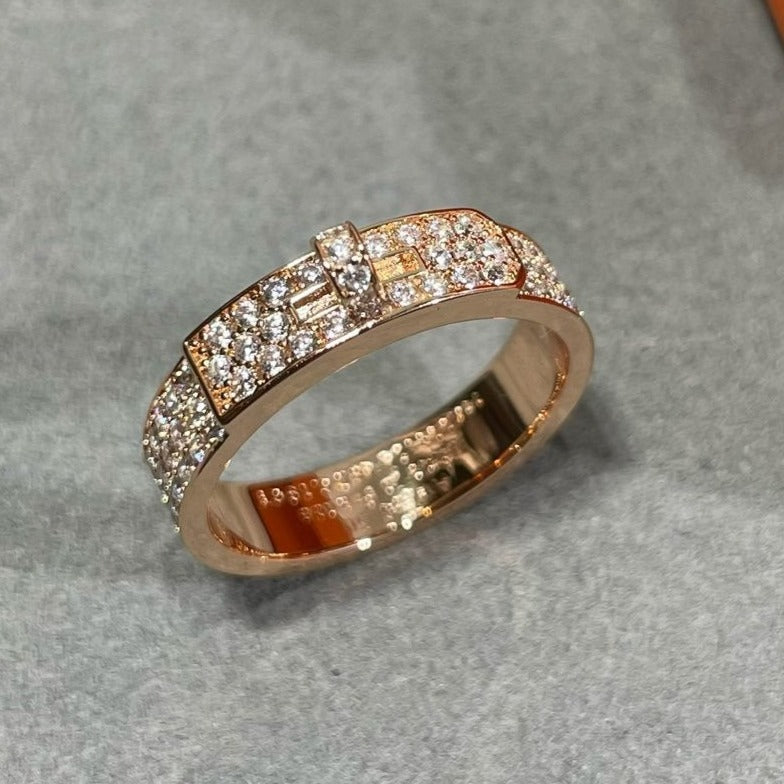 ¡®Twinkle jewelry¡¯KELLY PINK GOLD DIAMOND RING