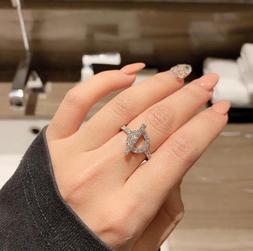¡®Twinkle jewelry¡¯ECHAPPEE RING SILVER DIAMOND