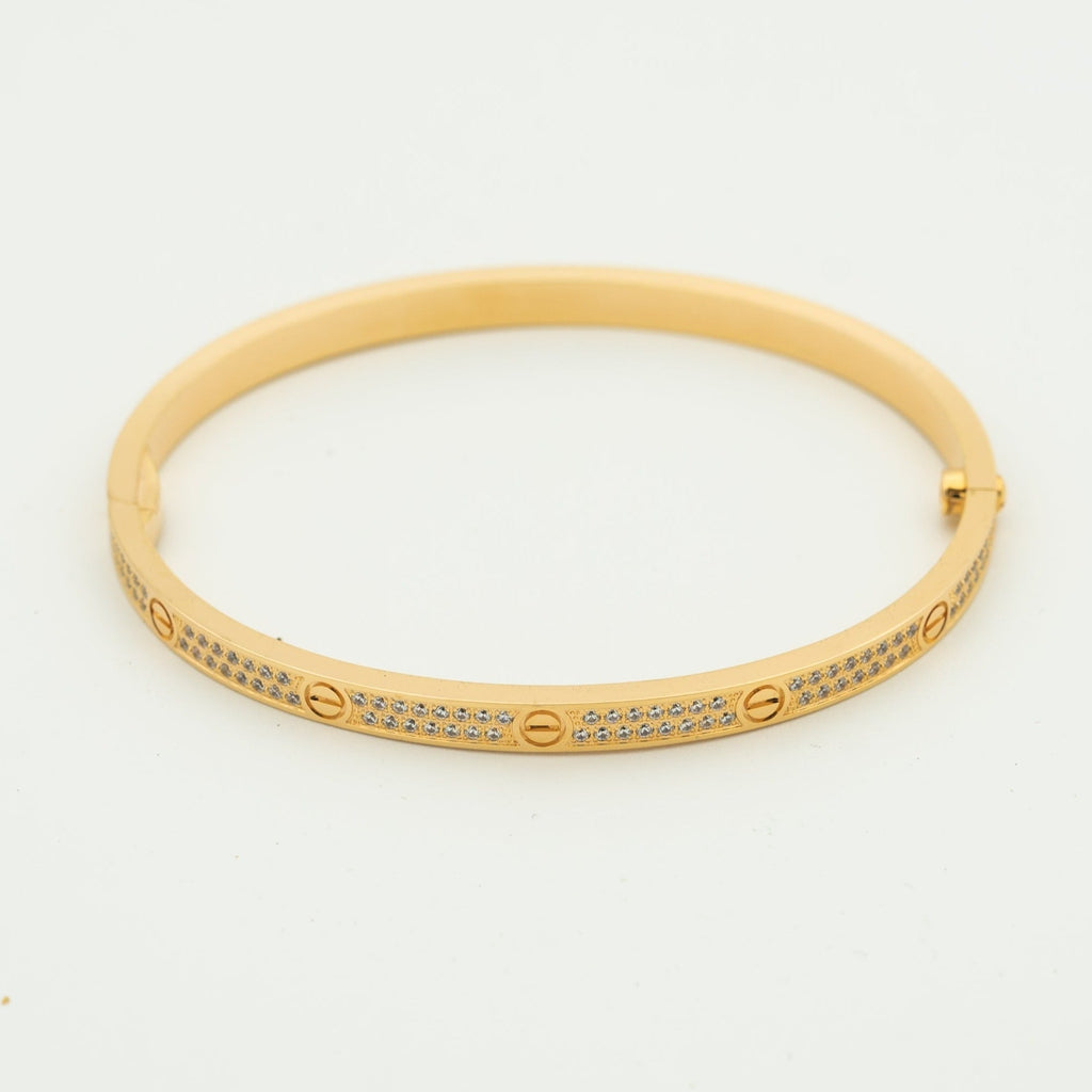 ¡®Twinkle jewelry¡¯LOVE BRACELET 3.65MM DIAMOND-PAVED