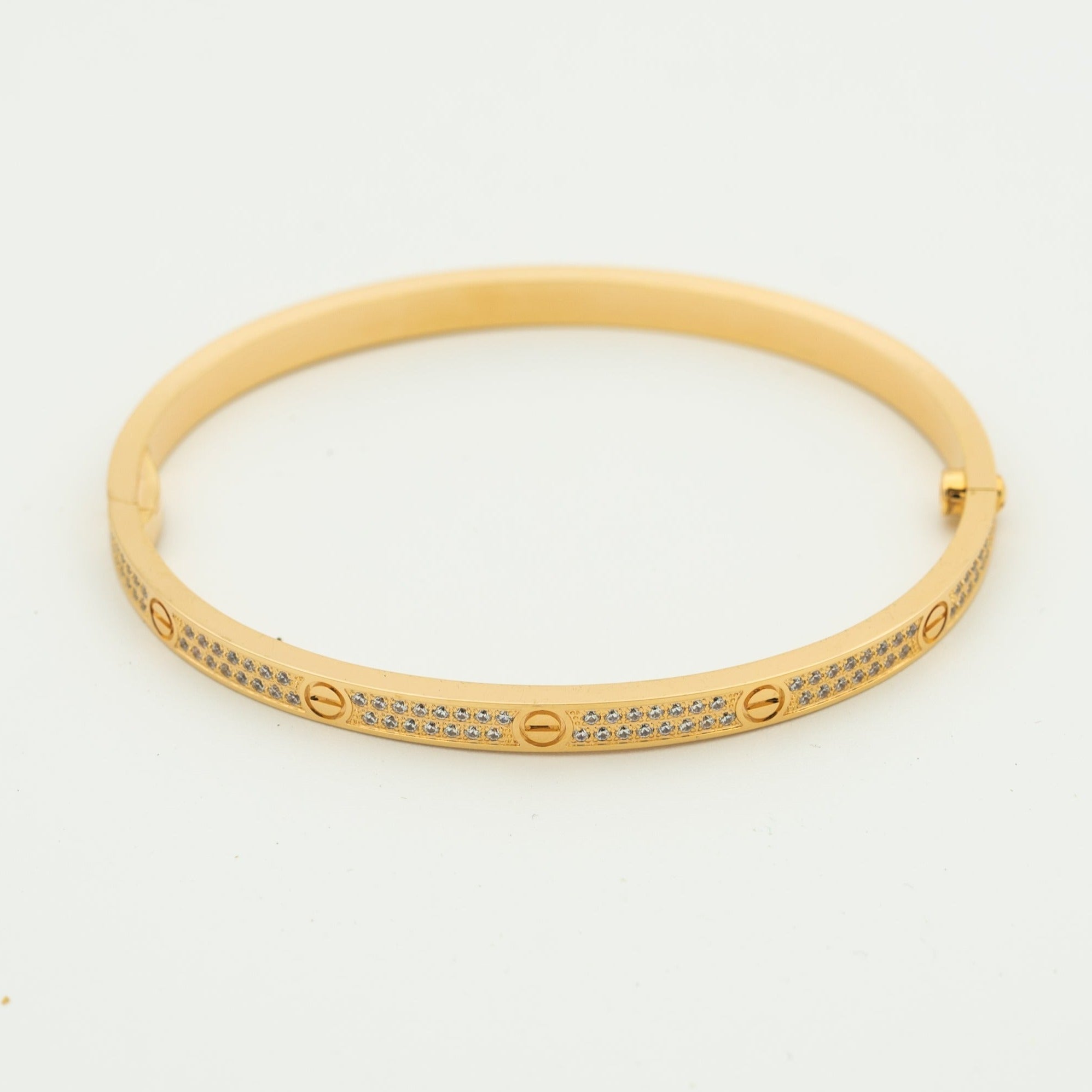 ¡®Twinkle jewelry¡¯LOVE BRACELET 3.65MM DIAMOND-PAVED