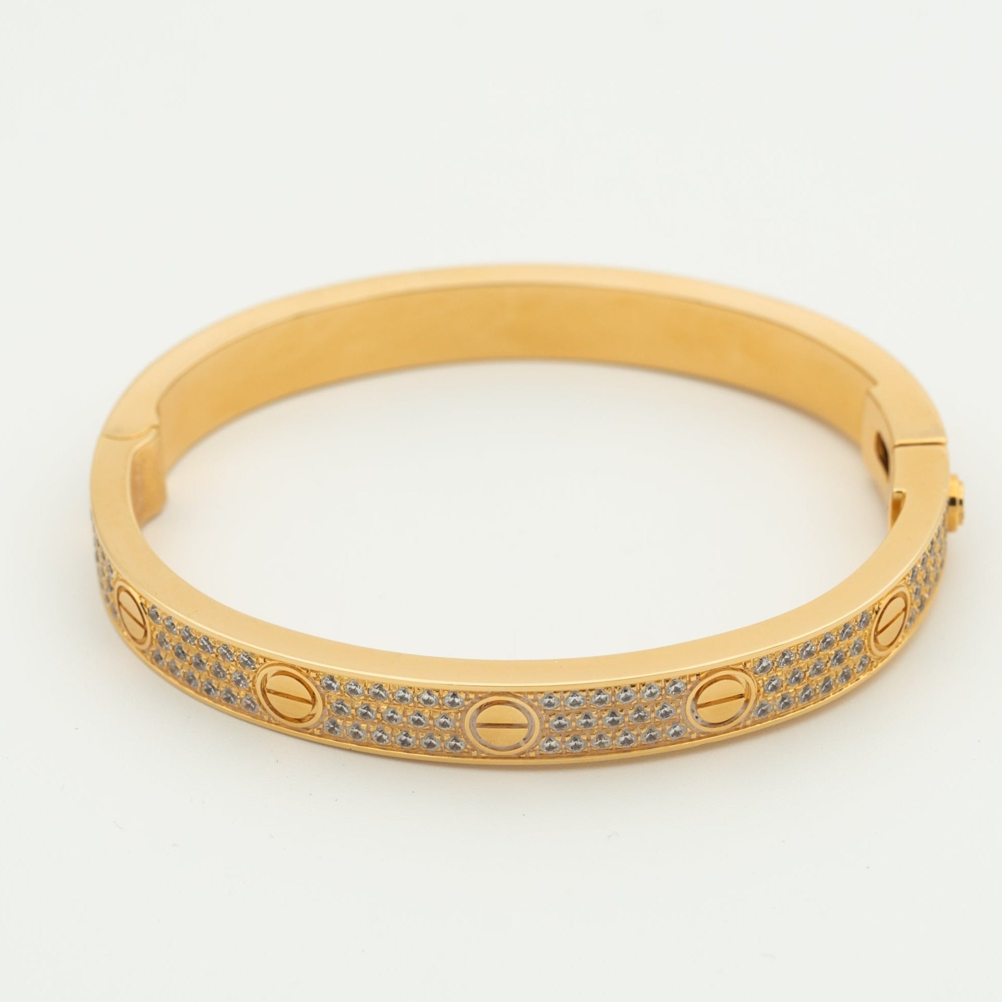 ¡®Twinkle jewelry¡¯LOVE BRACELET 6.1MM DIAMOND-PAVED