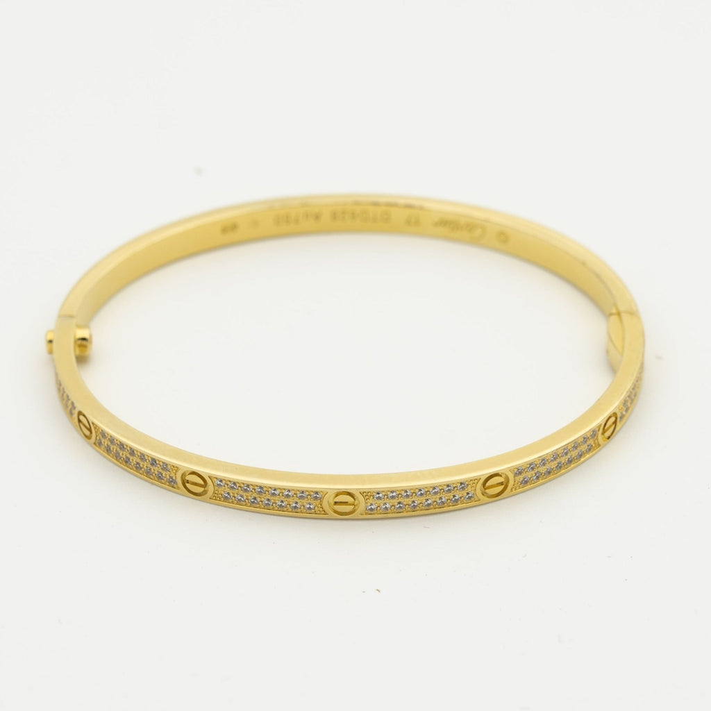 ¡®Twinkle jewelry¡¯LOVE BRACELET 3.65MM DIAMOND-PAVED