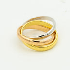¡®Twinkle jewelry¡¯TRINITY RING GOLD PINK GOLD SILVER