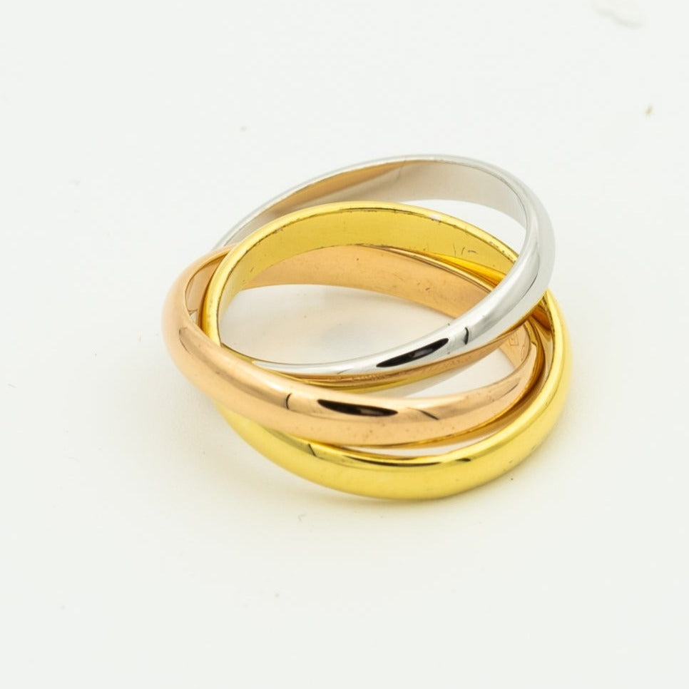 ¡®Twinkle jewelry¡¯TRINITY RING GOLD PINK GOLD SILVER