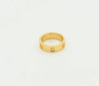 ¡®Twinkle jewelry¡¯LOVE RING 5.5MM 3 DIAMONDS GOLD