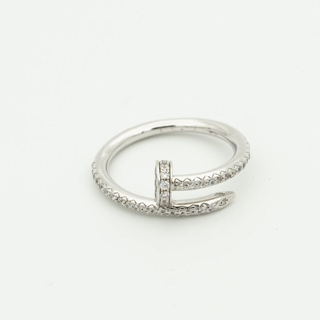 ¡®Twinkle jewelry¡¯JUSTE RING 1.8MM SILVER DIAMONDS