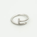 ¡®Twinkle jewelry¡¯JUSTE RING 1.8MM SILVER DIAMONDS