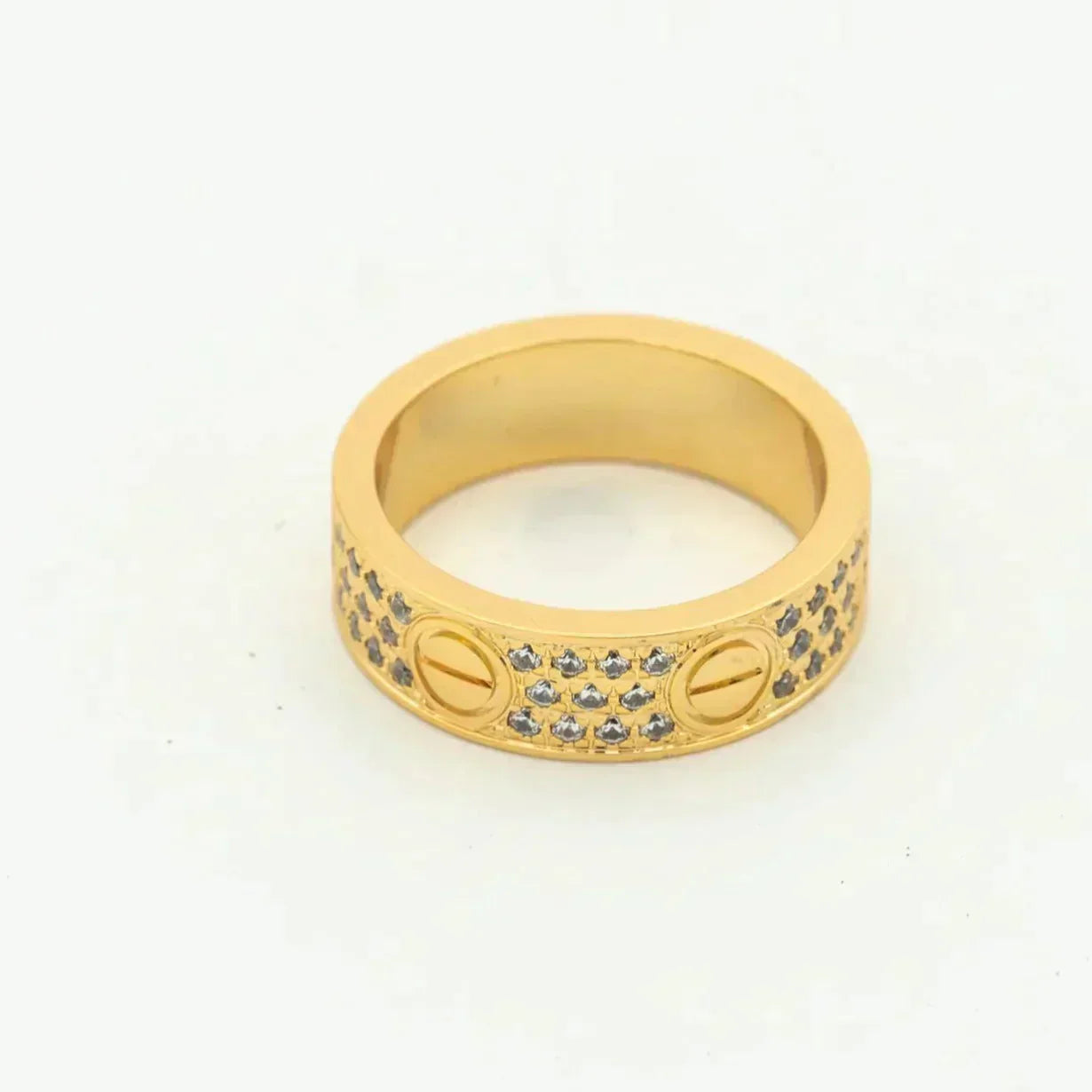 ¡®Twinkle jewelry¡¯LOVE RING 5.5MM DIAMONDS PAVED