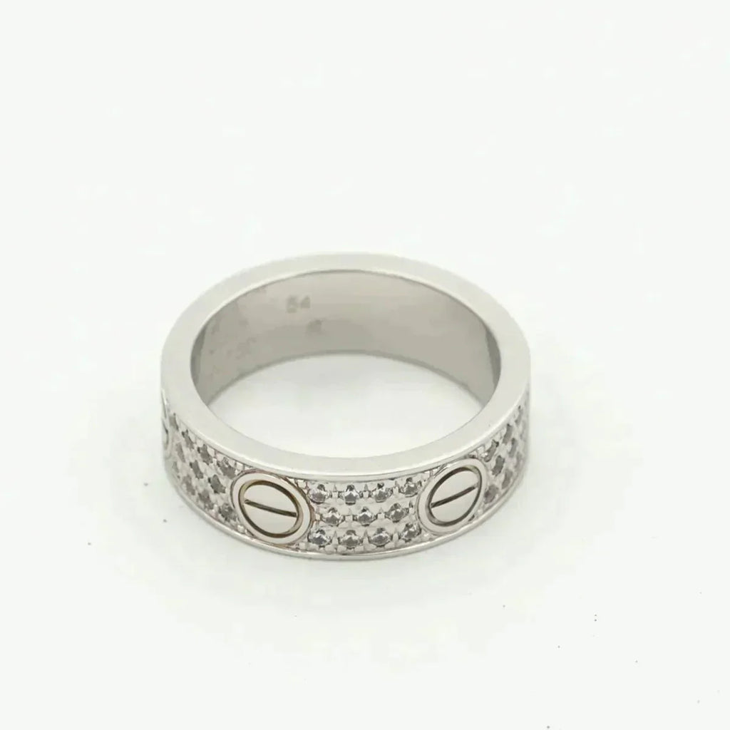 ¡®Twinkle jewelry¡¯LOVE RING 5.5MM DIAMONDS PAVED