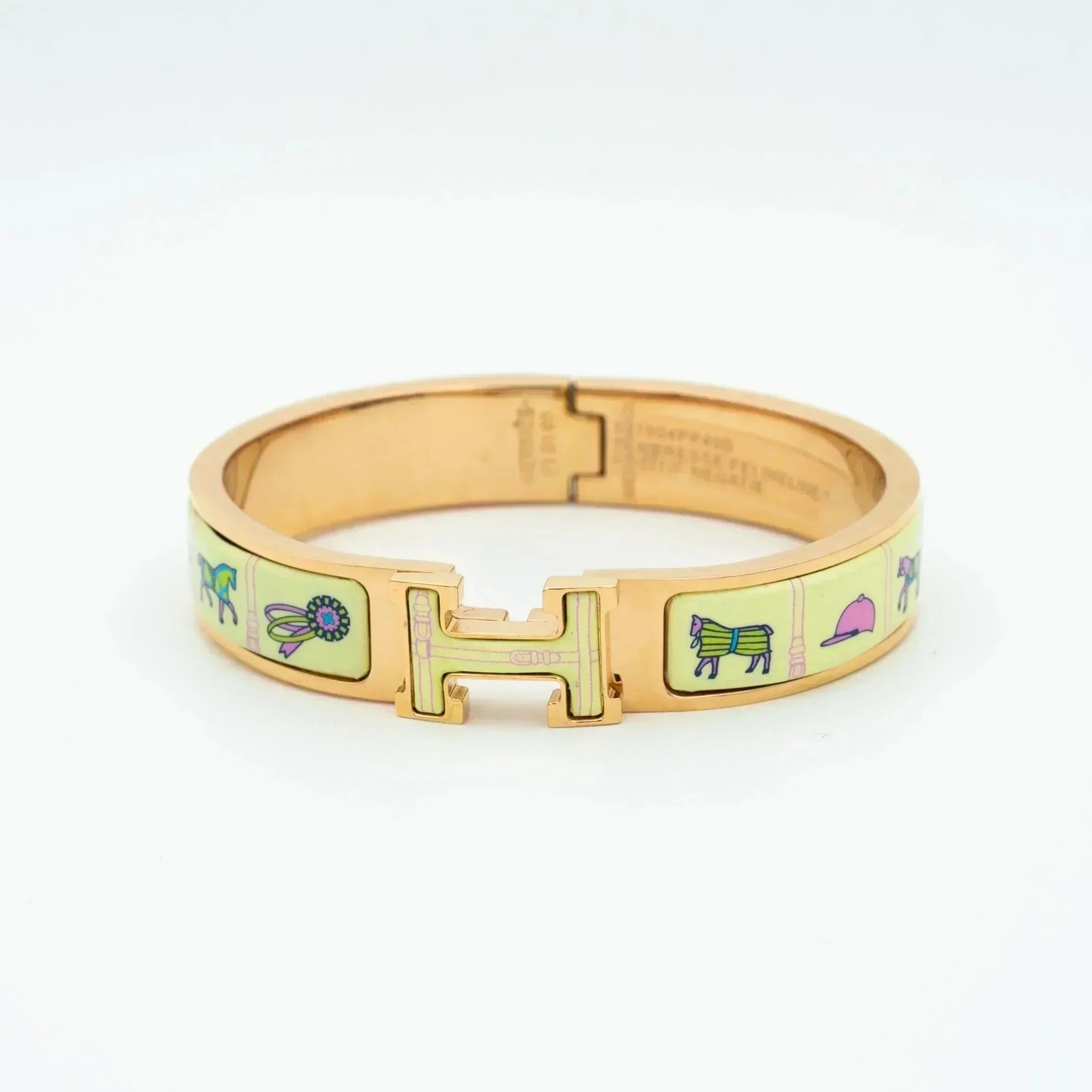 ¡®Twinkle jewelry¡¯H PINK GOLD BRACELET CREAM CERAMIC