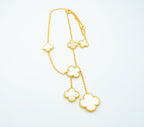 ¡®Twinkle jewelry¡¯CLOVER MOTHER OF PEARL NECKLACE 6 MOTIF