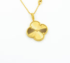 ¡®Twinkle jewelry¡¯CLOVER 25MM PEDANT NECKLACE GOLD
