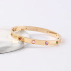 [Twinkle JURI]2026 RAINBOW LOVE BRACELET 6.1MM  10 DIAMONDS