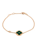¡®Twinkle jewelry¡¯SUN MALACHITE 1 DIAMOND PINK GOLD BRACELET