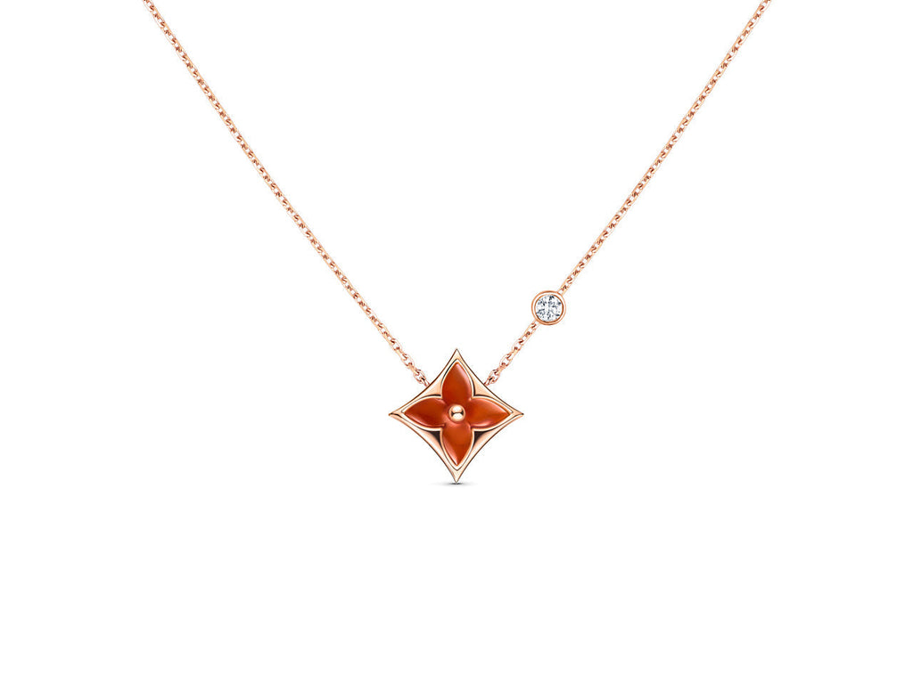 ¡®Twinkle jewelry¡¯STAR NECKLACE PINK GOLD 1 DIAMOND