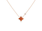 ¡®Twinkle jewelry¡¯STAR NECKLACE PINK GOLD 1 DIAMOND