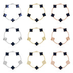 [Twinkle jewelry]New CLOVER 5 MOTIF PIETERSITE BRACELET COLLECTION
