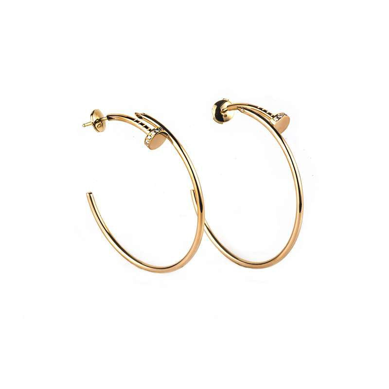 ¡®Twinkle jewelry¡¯JUSTE EARRINGS GOLD DIAMONDS 1.8MM