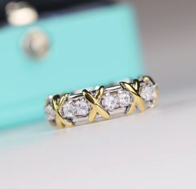 [¡®Twinkle jewelry¡¯]Classic Gold Diamond Ring