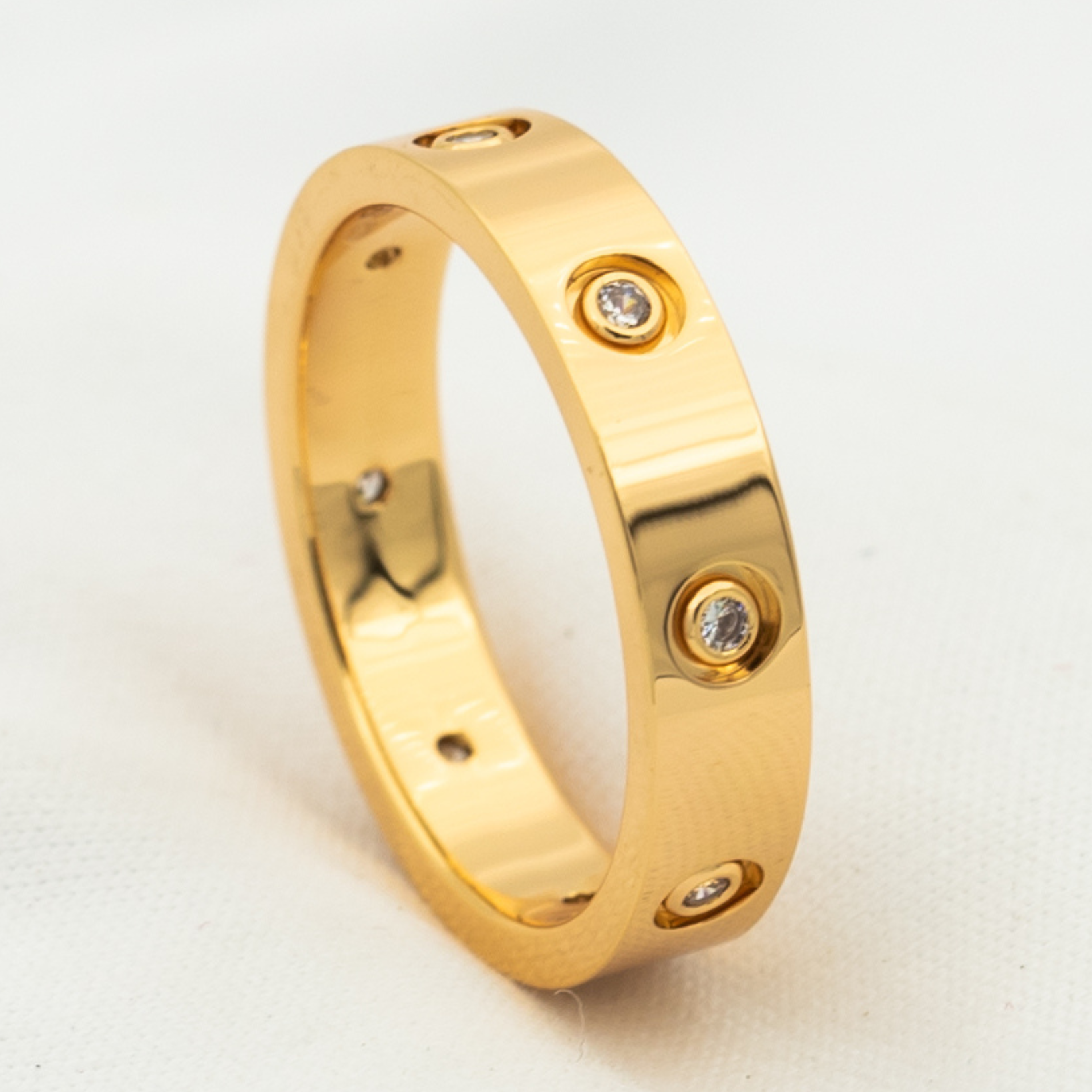 ¡®Twinkle jewelry¡¯LOVE RING 3.6MM 8 DIAMONDS