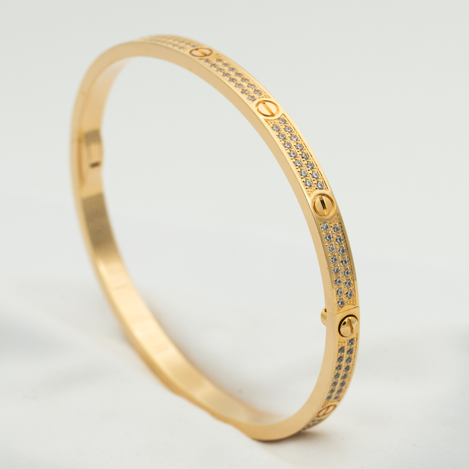 ¡®Twinkle jewelry¡¯LOVE BRACELET 3.65MM DIAMOND-PAVED