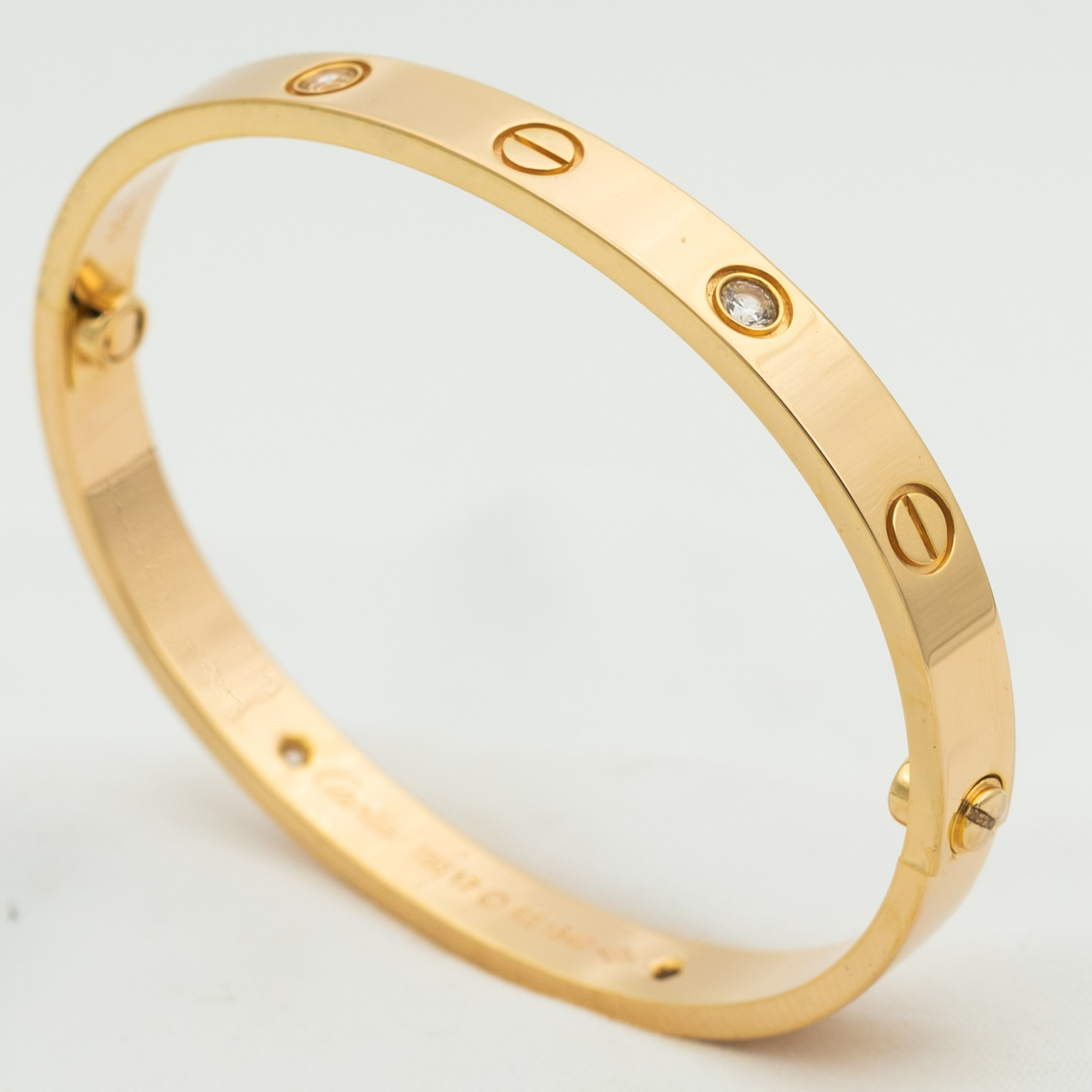 ¡®Twinkle jewelry¡¯LOVE BRACELET 6.1MM 4 DIAMONDS